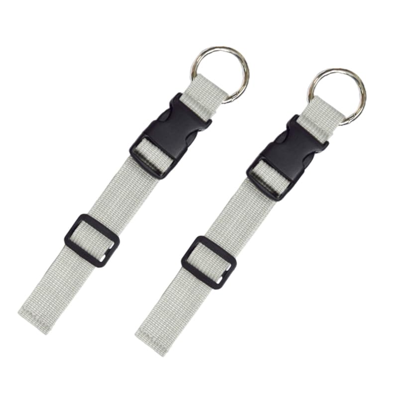 2 Pack Add a Bag Strap - Adjustable Suitcase Belt - Carry Your Extra Bags - Travel Attachment Travel Accessories for Connecting Your Luggage Jacket (Black)