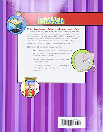 Language Arts: Grade 2 (Flash Kids Harcourt Family Learning)
