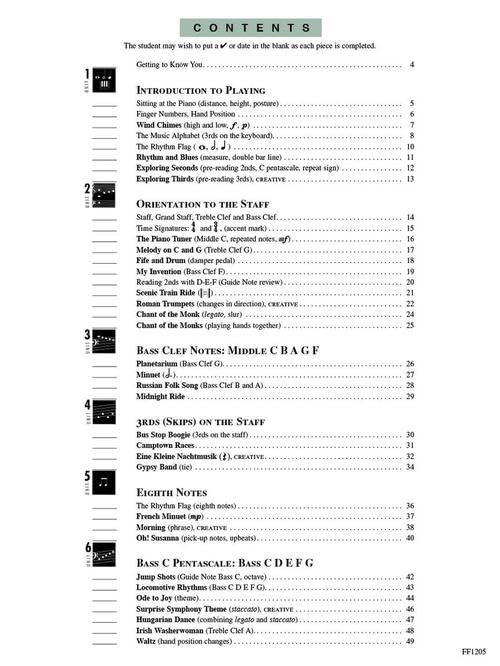 Accelerated Piano Adventures: Lesson Book 1 | Older Beginner Piano Method Book | Sheet Music Songbook to Learn Grand Staff Notes and Rhythms | Faber Piano Method Music Book