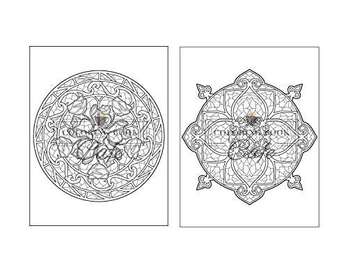 125 Mandalas: An Adult Coloring Book Featuring 125 of the World’s Most Beautiful Mandalas for Stress Relief and Relaxation