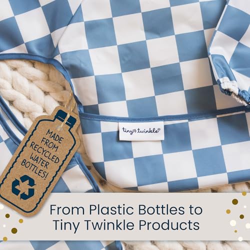 Tiny Twinkle Mess-proof Travel Bags, Airline Compliant, Zipper Closure, Clear Front Pouch, Diaper Bag Packing, Toiletry or Cosmetics Organizer 2 Pack Set (Boho Rainbow)