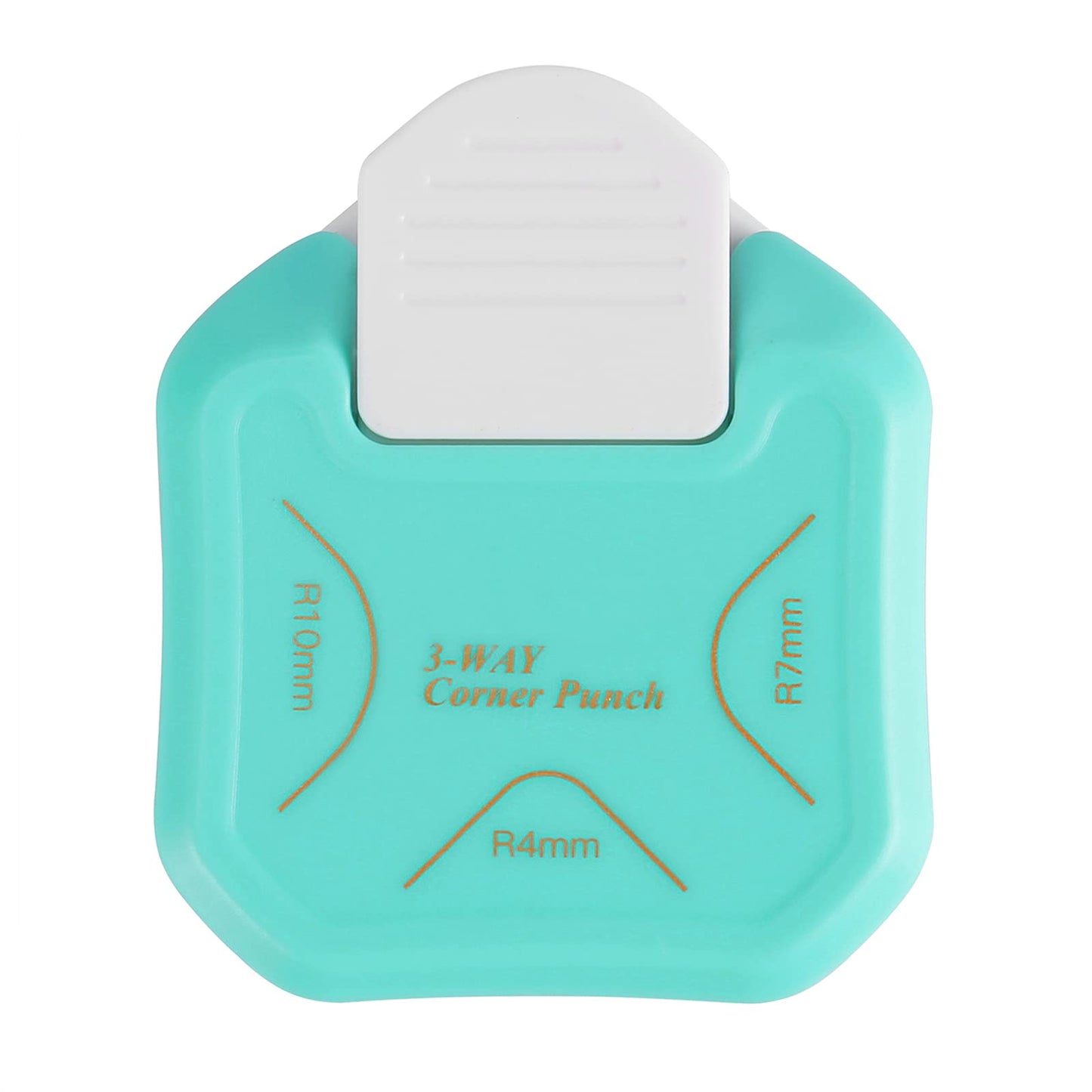 MyArTool 3 Way Corner Rounder Punch, 4mm, 7mm, 10mm 3 in 1 Corner Cutter for Card Making, Laminate, Cardstock, Scrapbooking and Paper Crafts, Business Cards