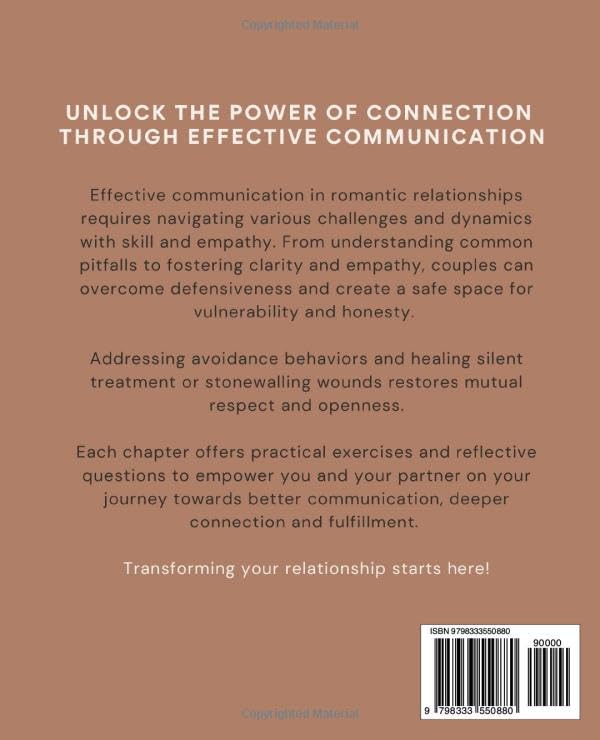 The Couples Communication Handbook: Your Roadmap to Stronger, Healthier Communication and Deeper Connection