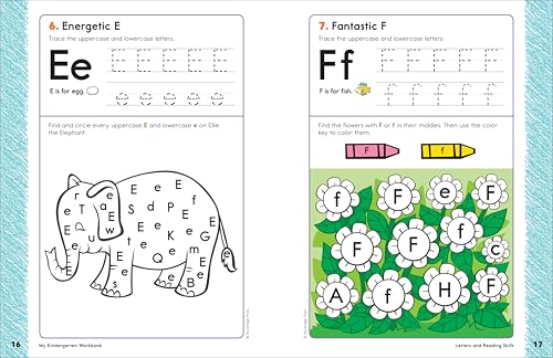 My Kindergarten Workbook: 101 Games and Activities to Support Kindergarten Skills, for Kids Ages 5-6 (My Workbook)