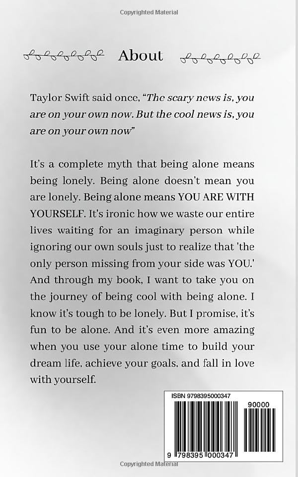 The Art of Being ALONE: Solitude Is My HOME, Loneliness Was My Cage