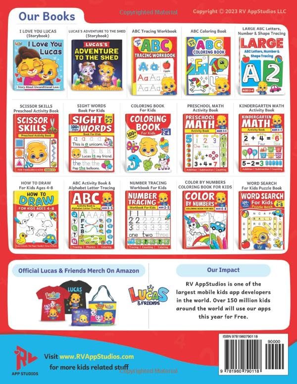 100 Timed Tests for Addition and Subtraction: Math Book for Kids Ages 4 to 7 | Preschool, Kindergarten & 1st Grade Educational Math Workbook | Addition and Subtraction Mathematics Drills