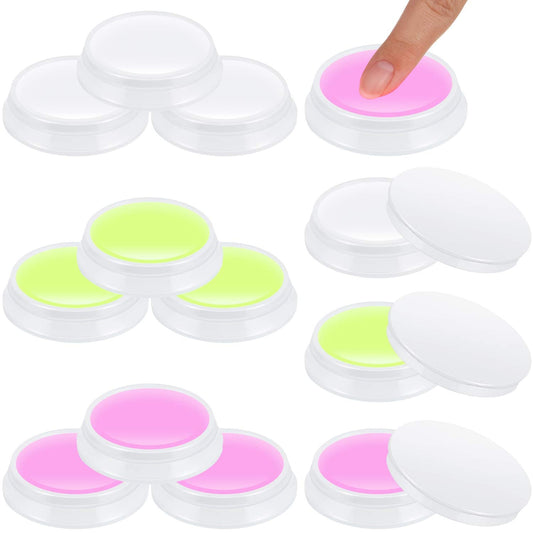 Outus 12 Pcs Fingertip Moistener Finger Moisturizer Non-slip Fingertips Tool for Grip Paper Bills Document Counting Collating Sorting Task, Long Lasting, Assorted Colors (10 G)