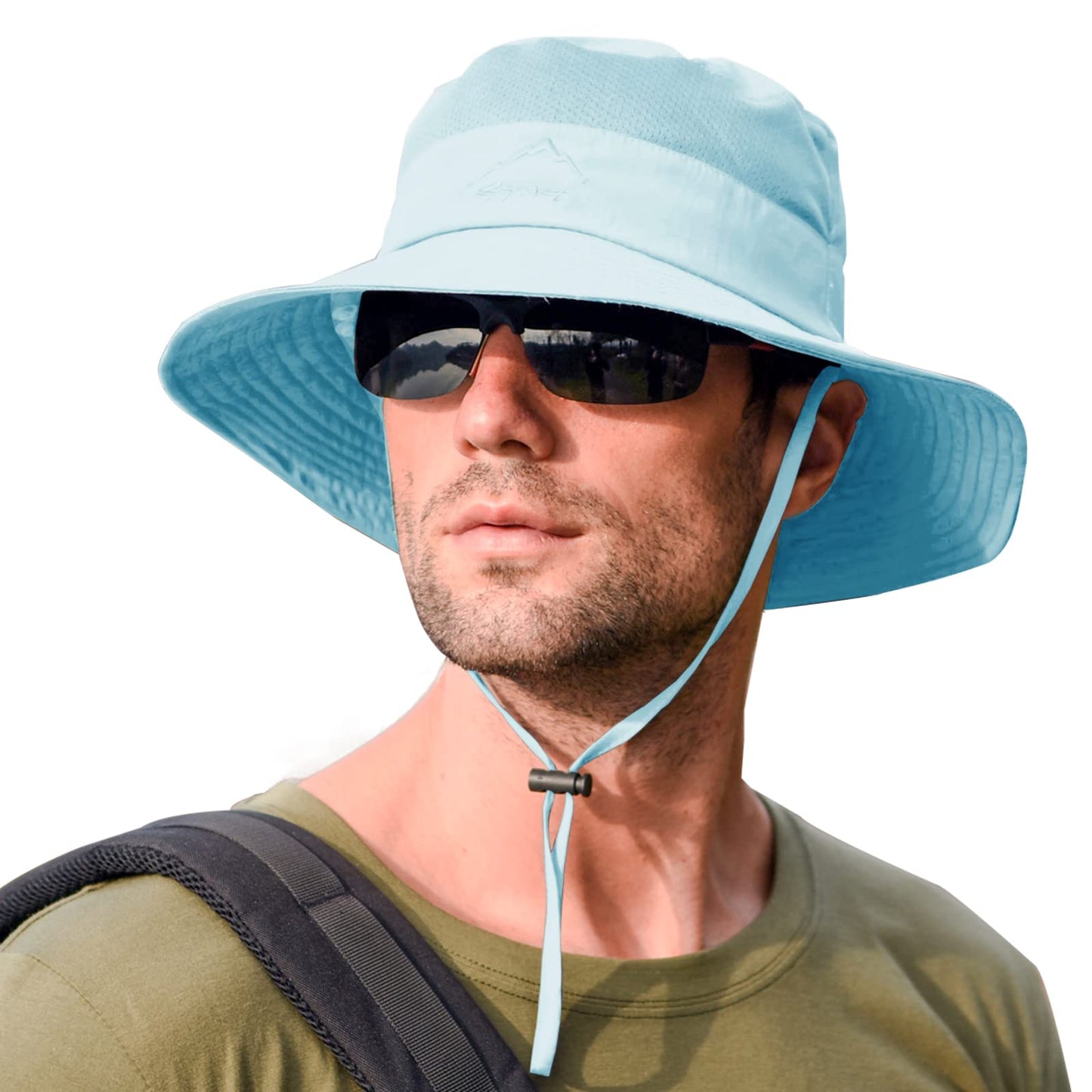 Sun Hats for Men Women Fishing Hat UPF 50+ Breathable Wide Brim Summer UV Protection Hat
