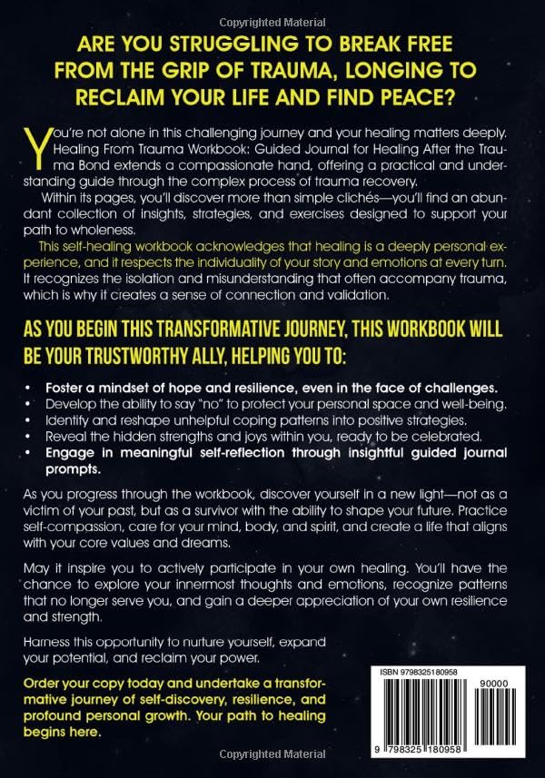 Healing From Trauma Workbook: Guided Journal for Healing After The Trauma Bond (Healing - Jennifer Alushan)