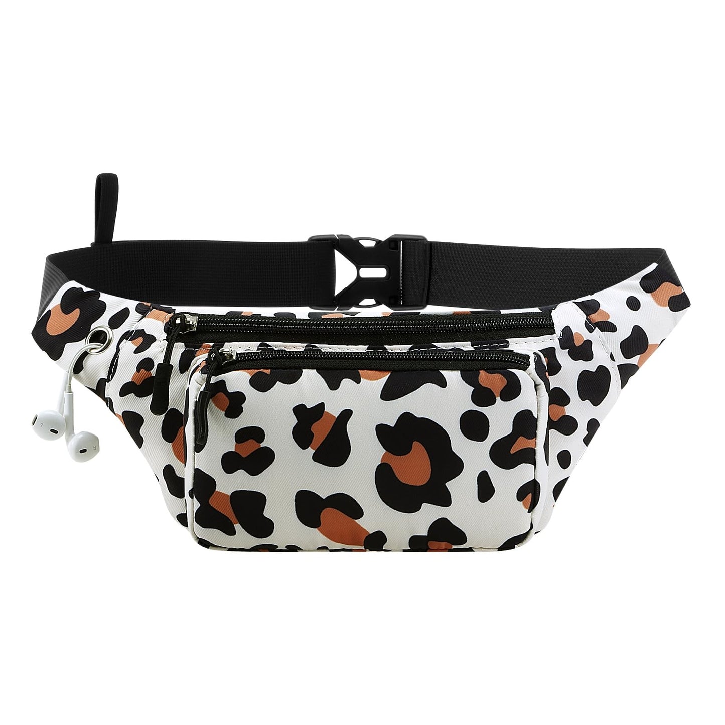 HUA ANGEL Fanny Pack for Women & Men - Crossbody Waist Bag Lightweight Belt Bum Bag for Sports, Travel, Hiking, Everyday Use