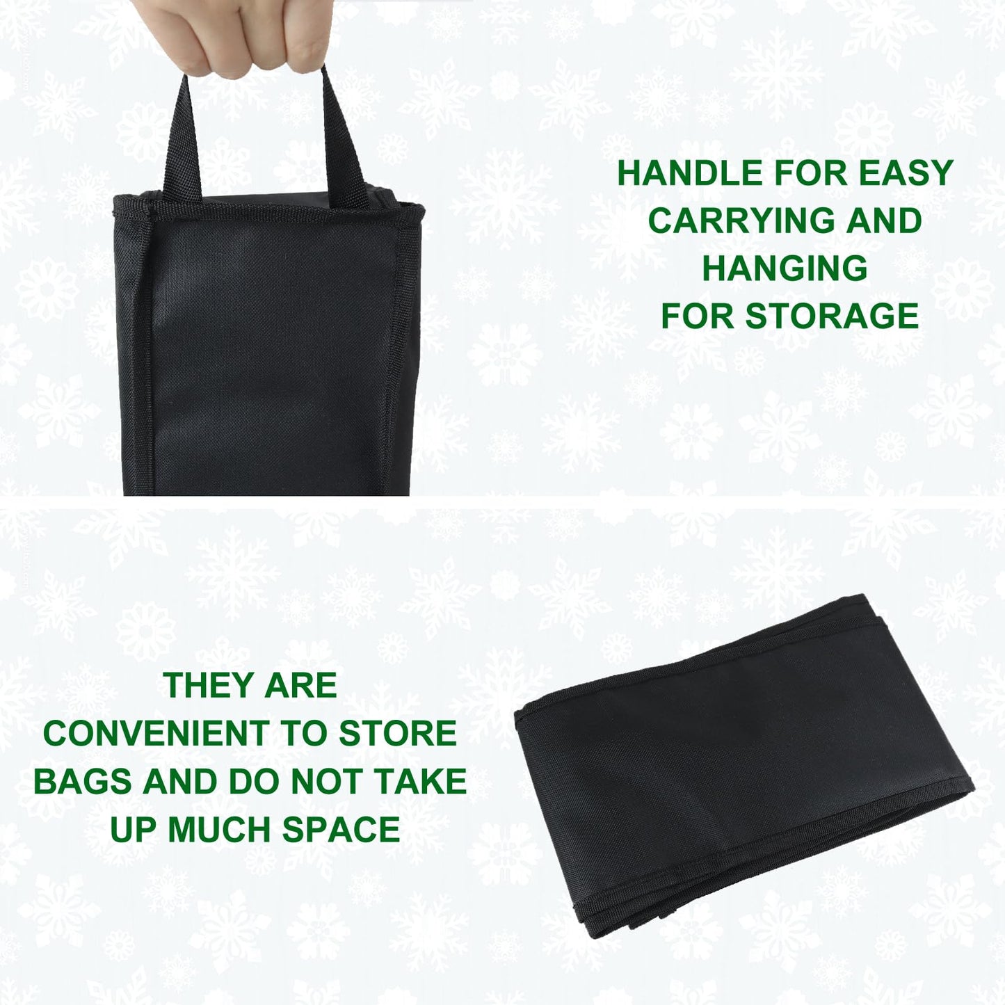 Bonnary Wrapping Paper Storage Bag (31 * 5.5 * 5.5 Inch), Gift Organizer With Pocket and Velcro for Brown/Wall/Sticky Back Plastic Roll, Kraft/Craft/Poster Roll