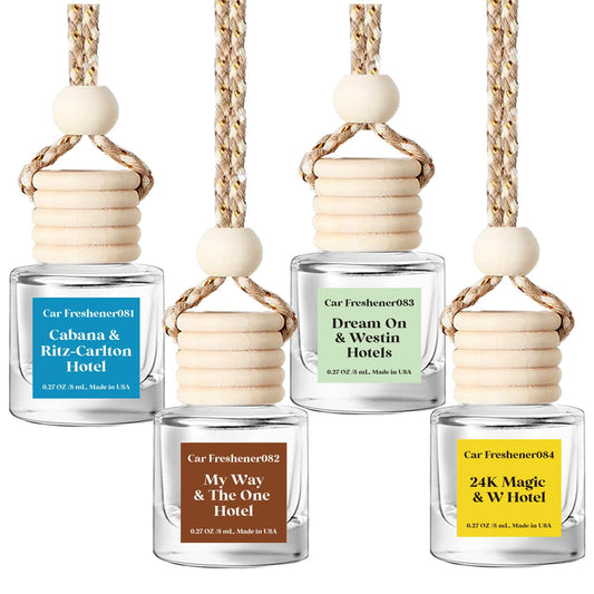 Car Air Freshener Hanging 2 Pack Vanilla Cream Essential Oil Diffuser for Cars, 45+ days Long-Lasting Fragrance, Air Freshener Diffuser oil For Car,Car Air Freshener For Women Gift, Made in USA