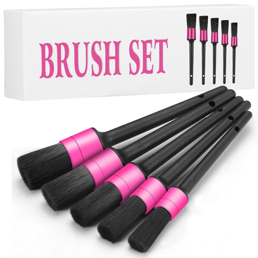 Car Detailing Kit Interior Cleaner, 17Pcs Car Cleaning Supplies with High Power Portable Car Vacuum, Detailing Brush Set, Windshield Cleaner, Orange Car Accessories for Women Men Teens Kids