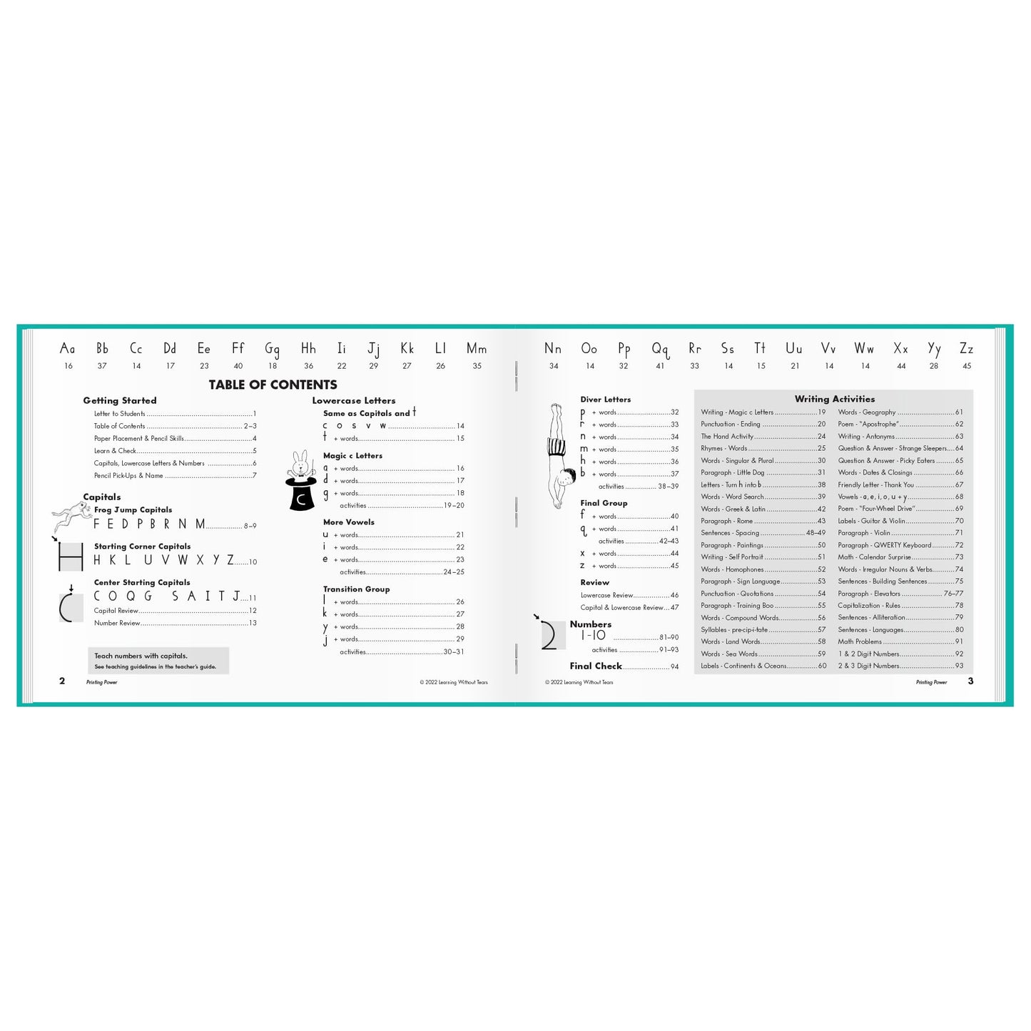 Learning Without Tears Age 7+, 2nd Grade+, Handwriting Practice, Writing Book, School & Home, Language Arts, Tutoring, Sensory