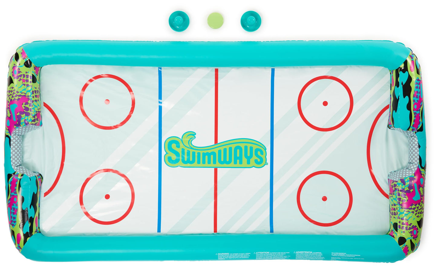 SwimWays Hydro Bottle Splash, Pool Toys for Kids and Adults, Throwing Disc Swimming Pool Game, Outdoor Toys for Kids Aged 5 & Up