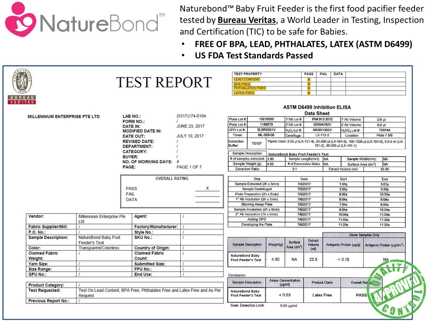 NatureBond Baby Food Feeder/Fruit Feeder Pacifier Nibbler (2 Pack) - Infant Teething Toy Teether Weaning in Appetizing Colors | + Additional Silicone Sacs