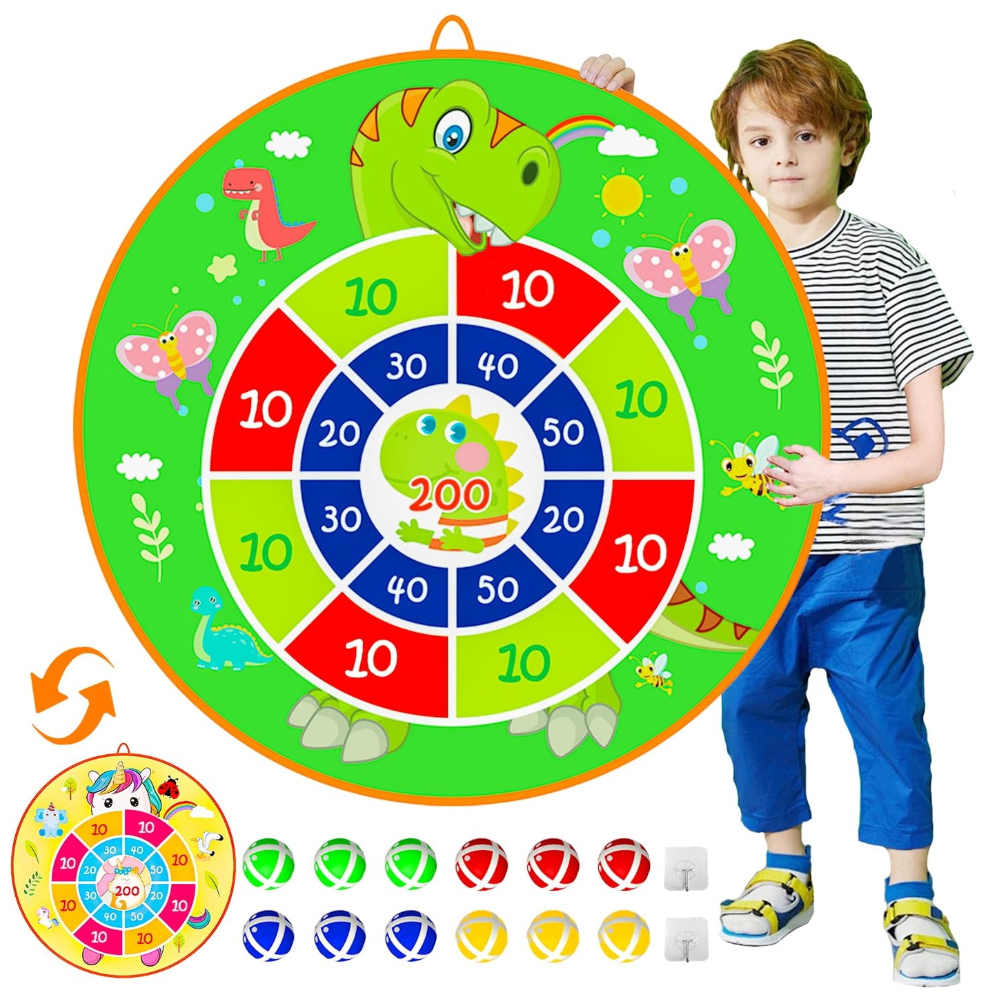 Large Kid Safety Toss Game Game, Family Party Party Supplies for Kids, Gift for Boys Birthday or Christmas for 3 4 5 6 7 8 9 10 11 12 Year Old Boy Girl Adult Birthday
