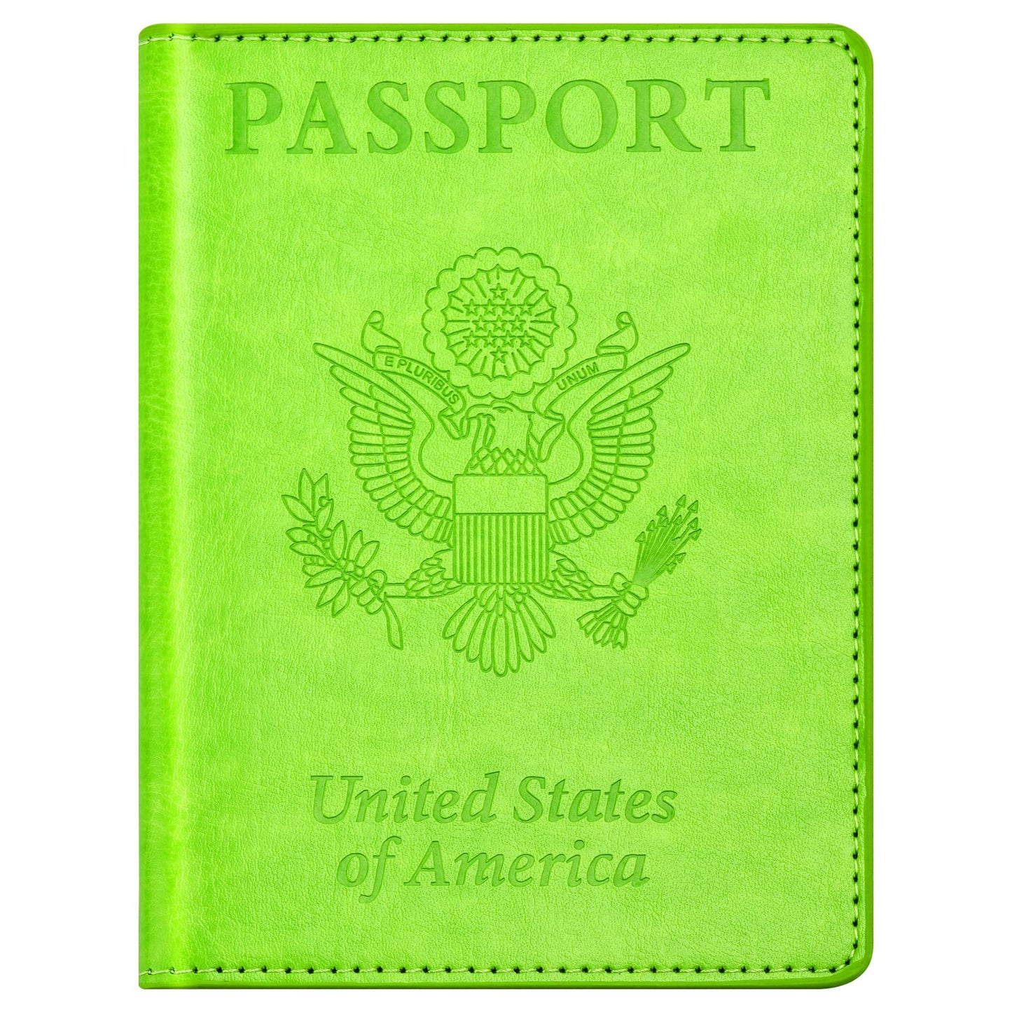 Eoehro Passport Holder for Travel Essentials, Passport Wallet Cover Case for Travel Must Haves Accessories,Passport Book Holders for Women and Men(black)