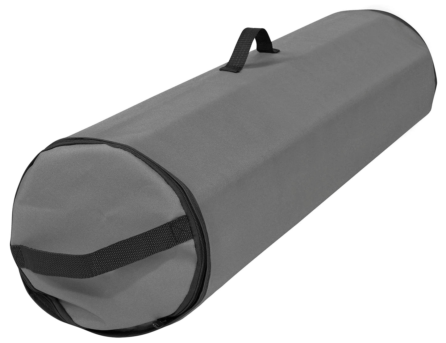 Primode Wrapping Paper Storage Bag | Wrapping Paper Organizer Under Bed for Storing Multiple Rolls of Gift Wrap, 40” Length Container Constructed of Durable 600D Oxford Material (Gray)