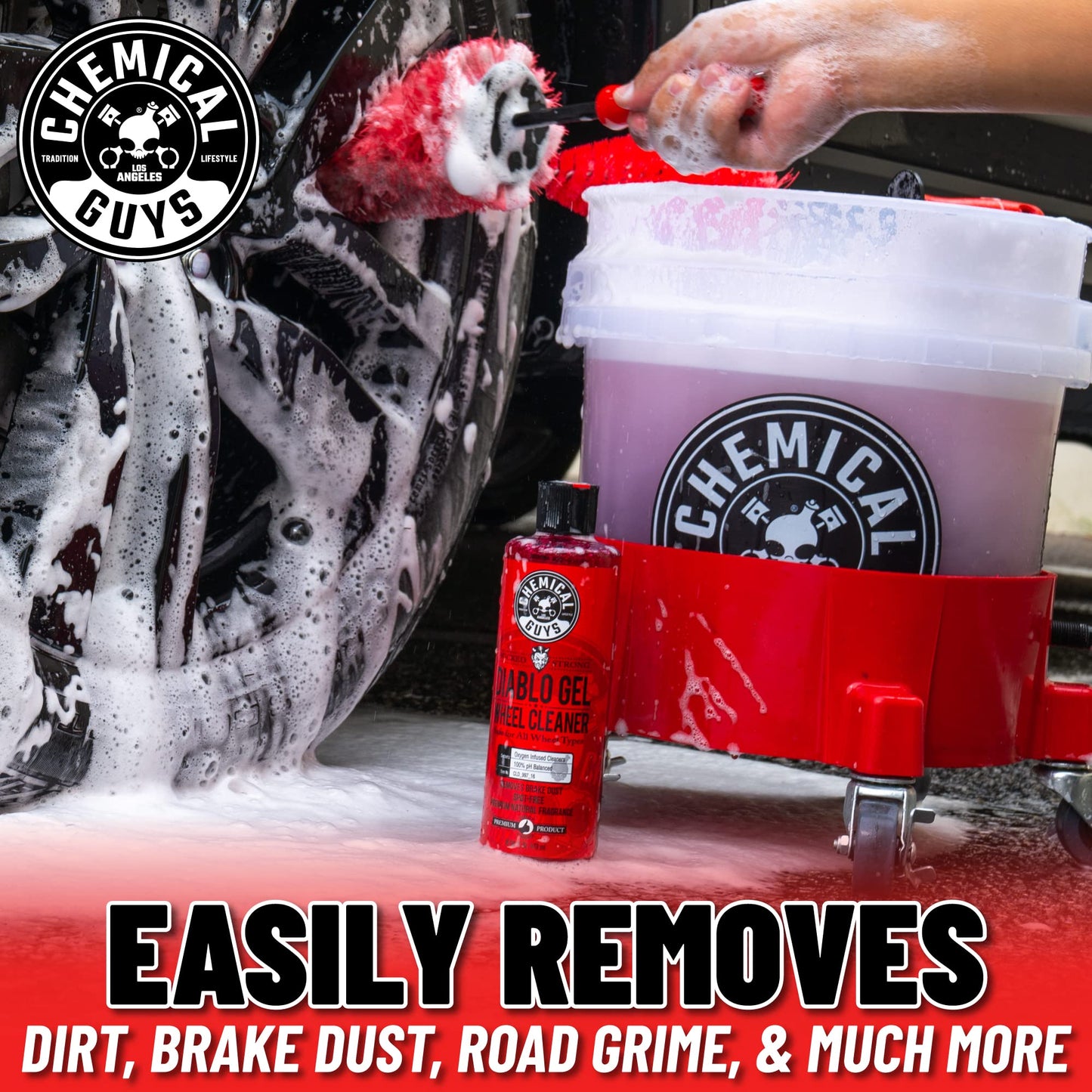 Chemical Guys HOL121 Best Car Wash Bucket Kit, (Safe for Cars, Trucks, SUVs, RVs & More) 11 Items