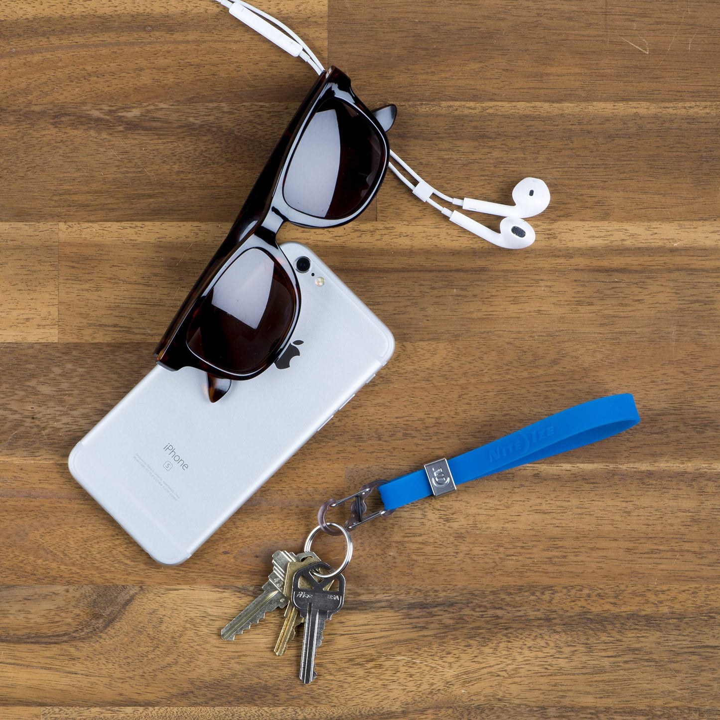 Nite Ize Cinch-a-Lot Stretch Strap-Blue