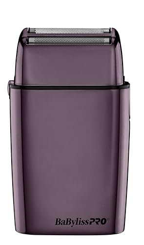 FoilFX Cord/Cordless Metal Double Foil Shaver (Purple)