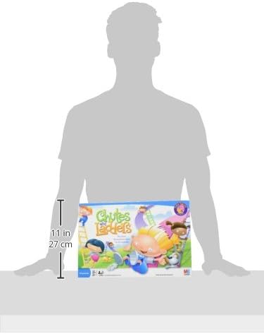 Hasbro Gaming Chutes and Ladders Board Game | 2 to 4 Players | Back to School Gifts for Kids | Preschool Classroom Games | Ages 3+ (Amazon Exclusive)