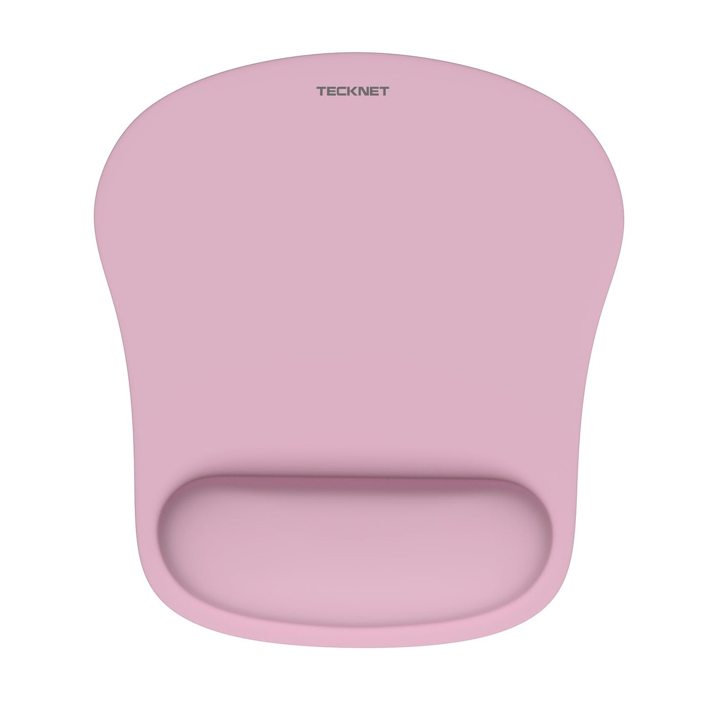 TECKNET Mouse Pad with Wrist Support, Ergonomic Gaming Mouse Pad Pain Relief, Portable Comfortable Mousepad for Computer, Laptop, Office, Home and Travel, Non-Slip Base, Waterproof Surface, Black