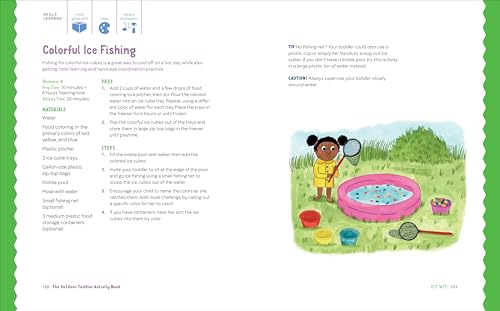 The Outdoor Toddler Activity Book: 100+ Fun Early Learning Activities for Outside Play (Toddler Activity Books)