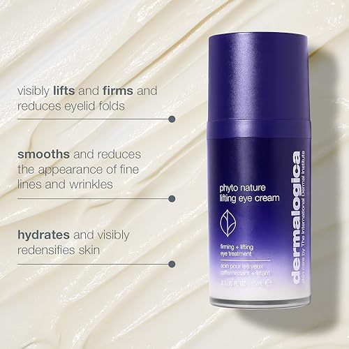 Dermalogica Phyto Nature Lifting Eye Cream, Skin Treatment Serum for Around Eyes - Reduces the Appearance of Fine Lines and Wrinkles
