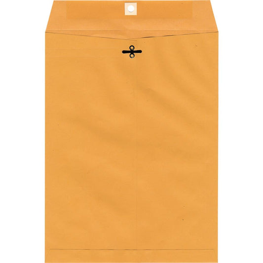 Mead Mailing Envelopes, Clasp Closure, 9" X 12", All-Purpose 24-lb Paper, Brown Kraft Material, 20 per Box (76020)