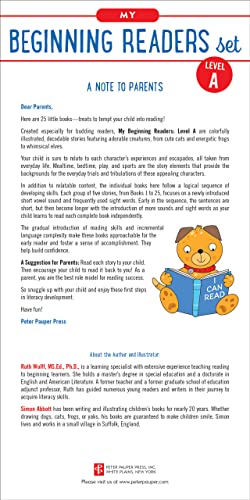 My Beginning Readers Set - Level A (A Complete Set of 25 First Reader Books)