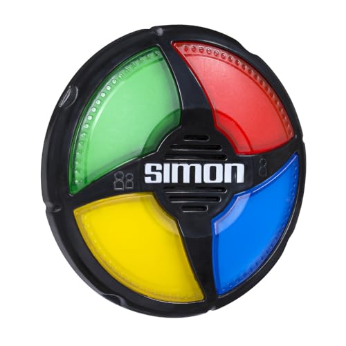 Hasbro Gaming Simon Micro Series Electronic Game for 1 or More Players, Classic Simon Gameplay in a Compact Size, Fun Party Game for Kids Ages 8+