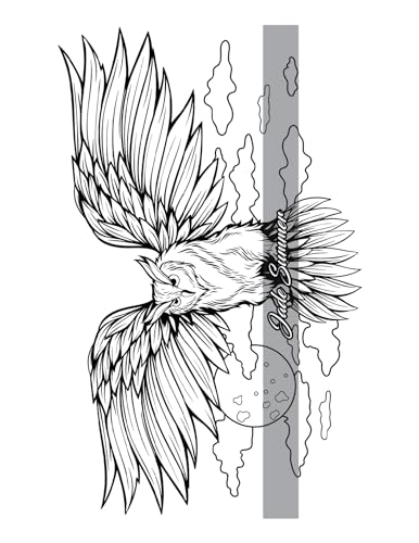 100 Tattoos: Tattoo Coloring Book for Adults with Incredible Designs of Animals, Flowers, Fantasy, Skulls, and More!