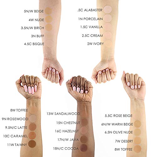 TEMPTU Air Perfect Canvas Airbrush Starter Kit, 13W Sandalwood