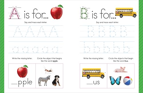 My First Learn-to-Read Preschool Workbook: Practice Pre-Reading Skills with Phonics, Sight Words, and Simple Stories! (My First Preschool Skills Workbooks)