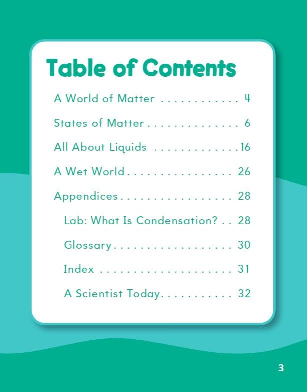 Liquids (Science Readers: A Closer Look)
