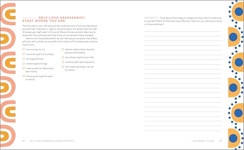 Self-Love Workbook for Black Women: Empowering Exercises to Build Self-Compassion and Nurture Your True Self (Self-Love for Women)