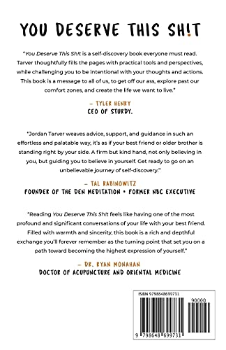 You Deserve This Sh!t: Get Unstuck, Find Your Path, and Become the Best Version of Yourself