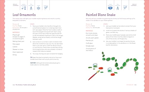 The Outdoor Toddler Activity Book: 100+ Fun Early Learning Activities for Outside Play (Toddler Activity Books)