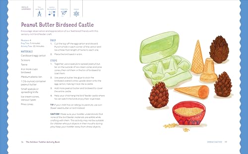 The Outdoor Toddler Activity Book: 100+ Fun Early Learning Activities for Outside Play (Toddler Activity Books)