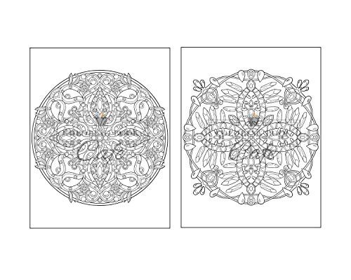 125 Mandalas: An Adult Coloring Book Featuring 125 of the World’s Most Beautiful Mandalas for Stress Relief and Relaxation