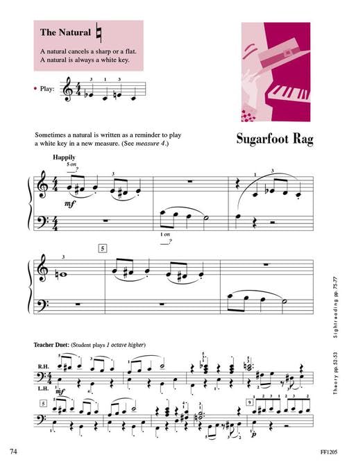Accelerated Piano Adventures: Lesson Book 1 | Older Beginner Piano Method Book | Sheet Music Songbook to Learn Grand Staff Notes and Rhythms | Faber Piano Method Music Book
