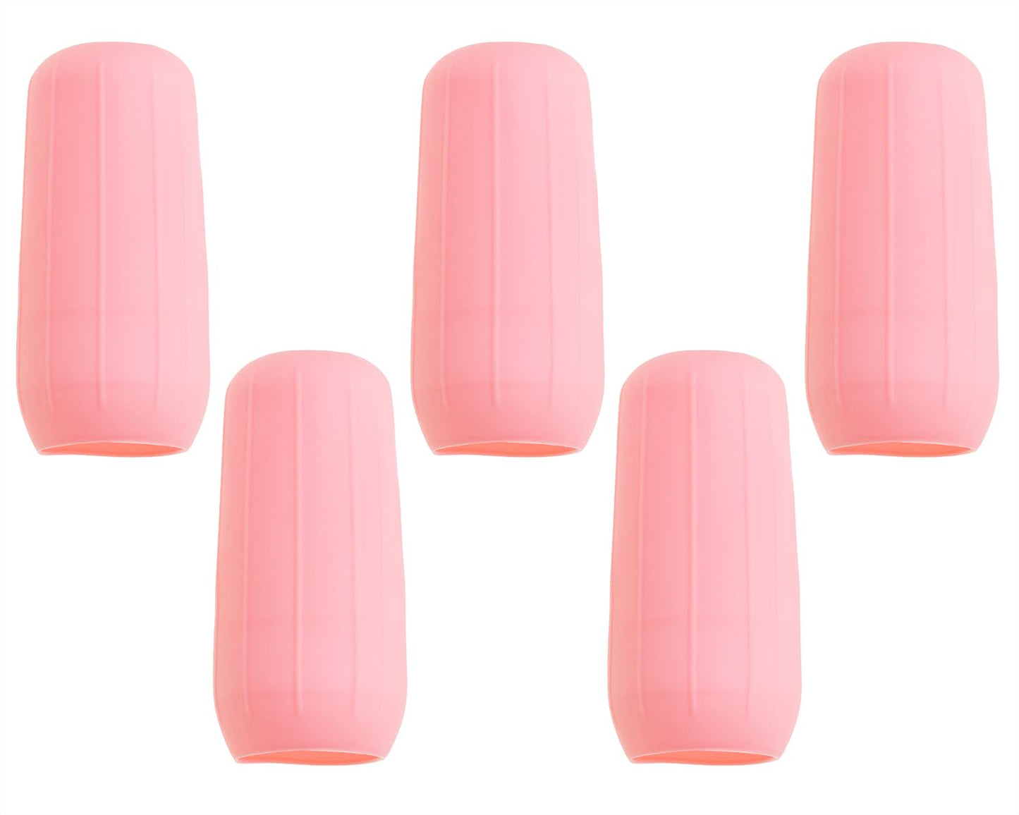 Mini Skater 5pcs Silicone Travel Bottle Cover Reusable Elastic Sleeve Fit Standard Toiletry Container Stretching Bottle Lid Cap for Luggage Bag Suitcase Prevent Leakage Solution (Black)