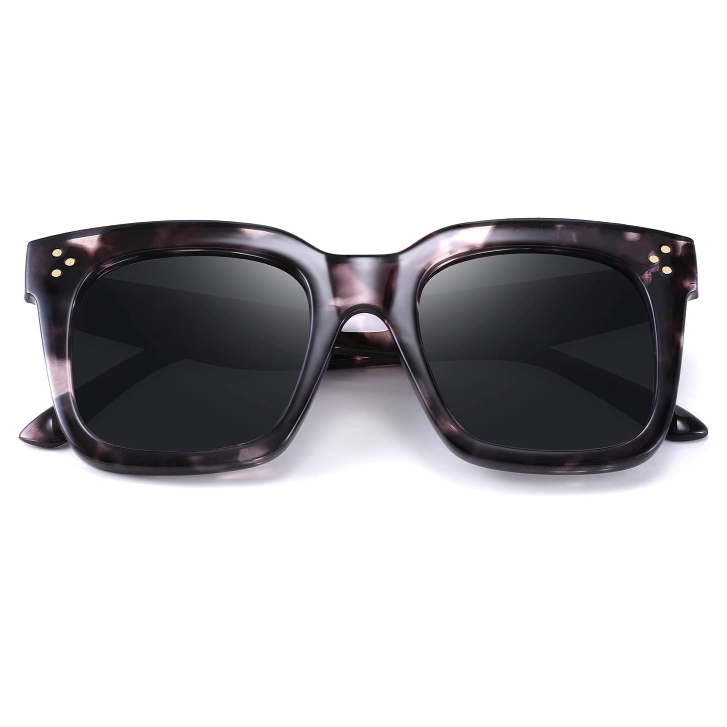 FEISEDY Vintage Oversized Square Sunglasses Womens Trendy Luxury Big Sun Glasses UV400 Protection Gradient Shades B2486