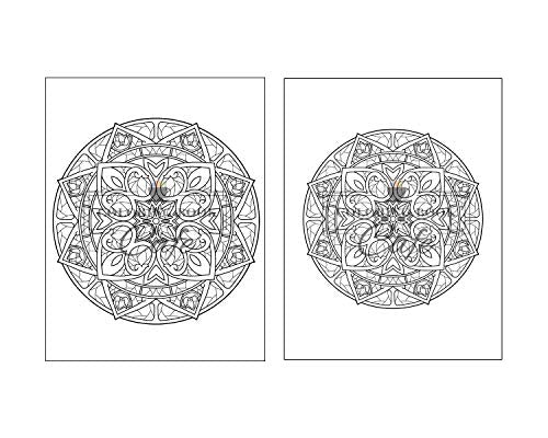 125 Mandalas: An Adult Coloring Book Featuring 125 of the World’s Most Beautiful Mandalas for Stress Relief and Relaxation