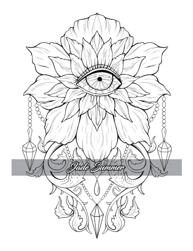 100 Tattoos: Tattoo Coloring Book for Adults with Incredible Designs of Animals, Flowers, Fantasy, Skulls, and More!