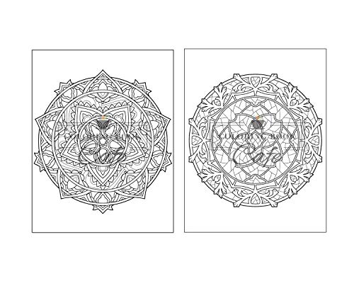 125 Mandalas: An Adult Coloring Book Featuring 125 of the World’s Most Beautiful Mandalas for Stress Relief and Relaxation