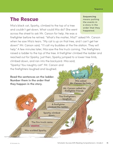 Scholastic Success with Reading Comprehension Grade 2 Workbook