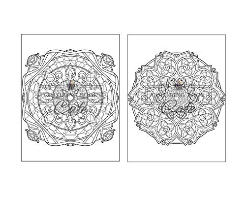 125 Mandalas: An Adult Coloring Book Featuring 125 of the World’s Most Beautiful Mandalas for Stress Relief and Relaxation